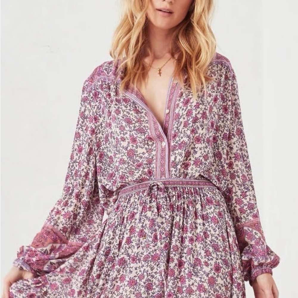 Spell Jasmine Blouse in Lilac